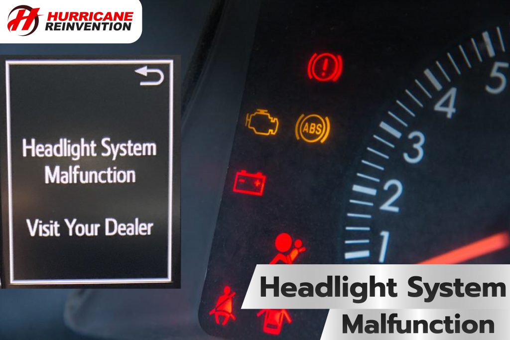 Headlight system malfunction